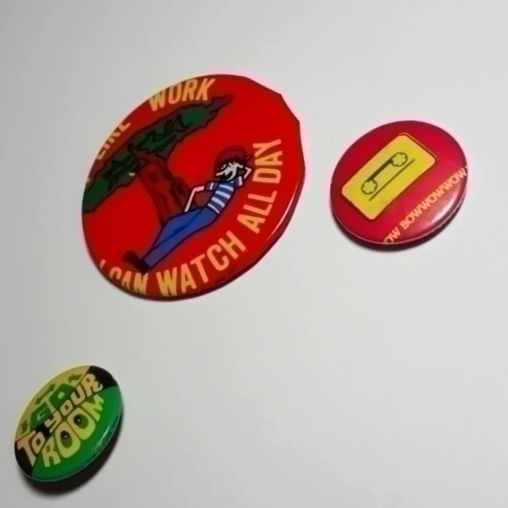 Vintage Sayings Pin Trio